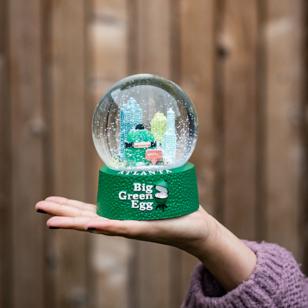 Big Green Egg Snow Globe