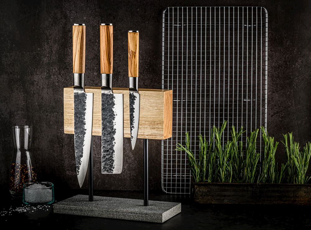 Forged Olive 3-delige messenset