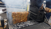 Rotating Basket set voor Camp Braai