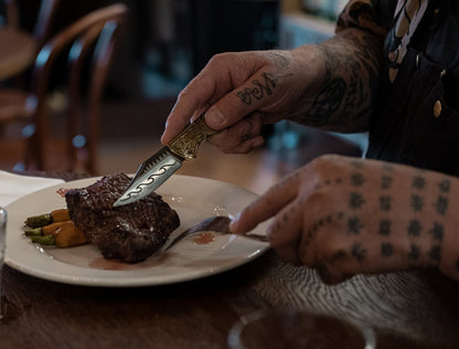 Henk Schiffmacher Steakmessenset 4 delig