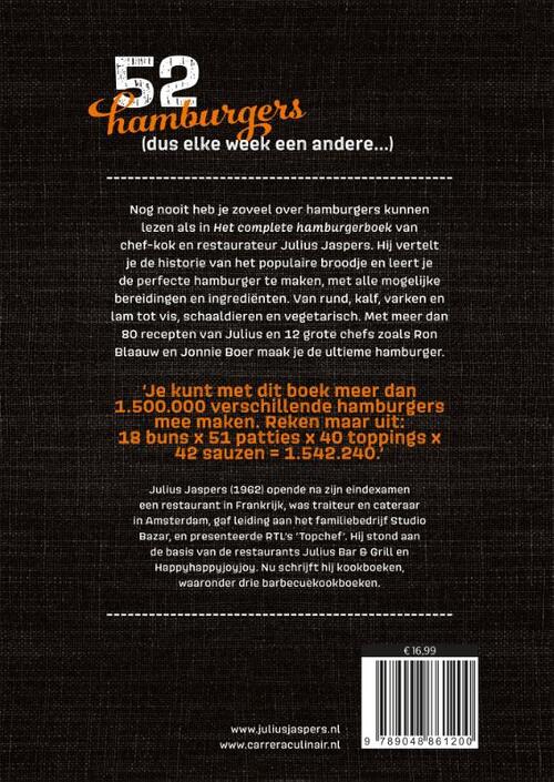 Julius Jaspers - Het ultieme hamburgerboek