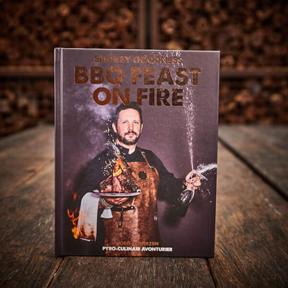 Smokey Goodness - BBQ Feast on fire