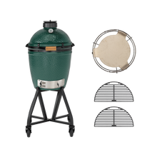 Big Green Egg Medium + IntEGGrated Nest + Handler Master Set