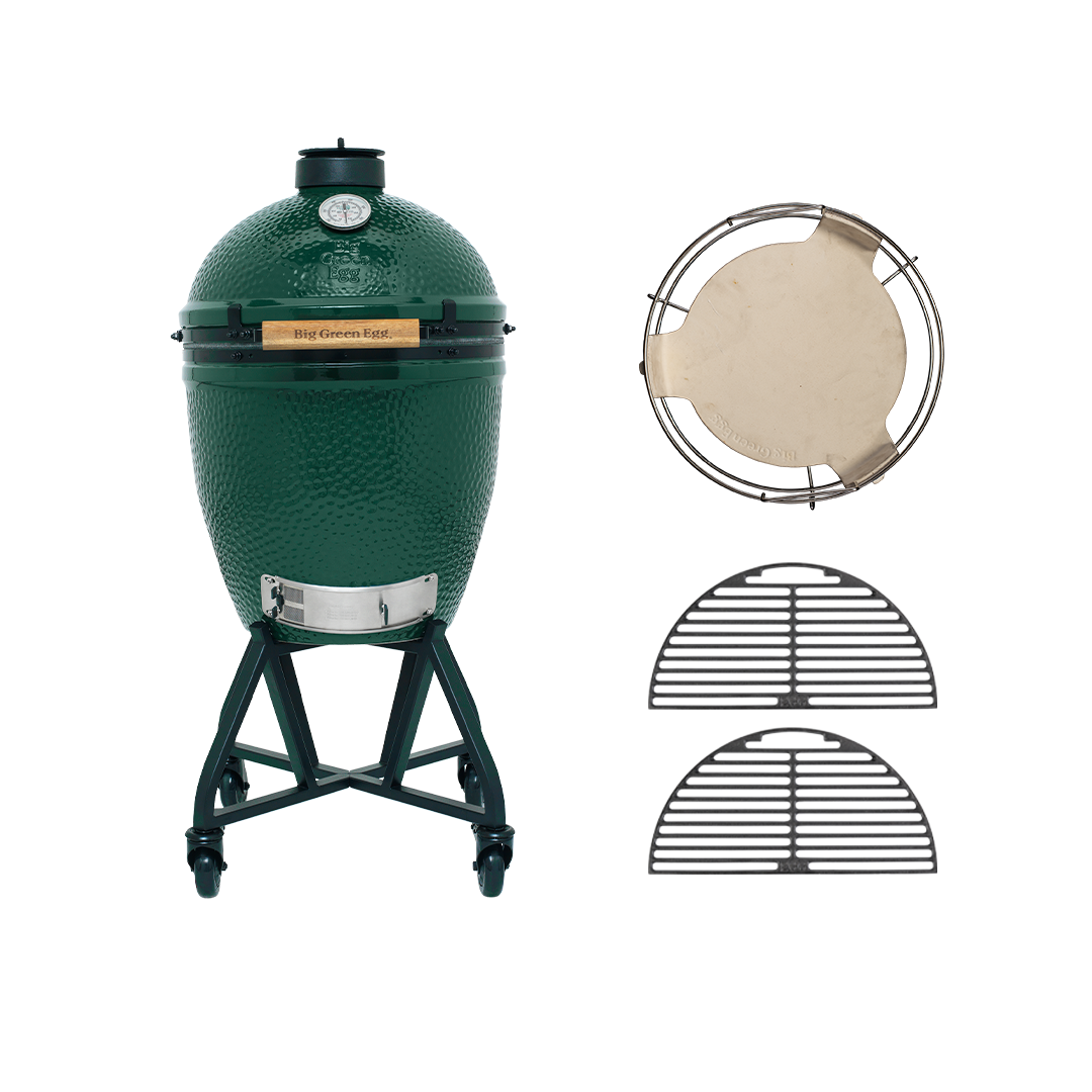 Big Green Egg Large - Master Set - IntEGGrated Nest + Handler
