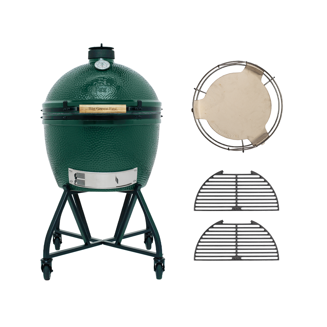 Big Green Egg XL + IntEGGrated Nest + Handler Master Set
