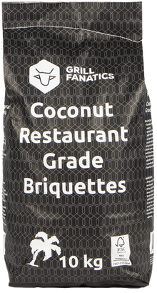 Kokos Briketten Grill Fanatics 10 kg.