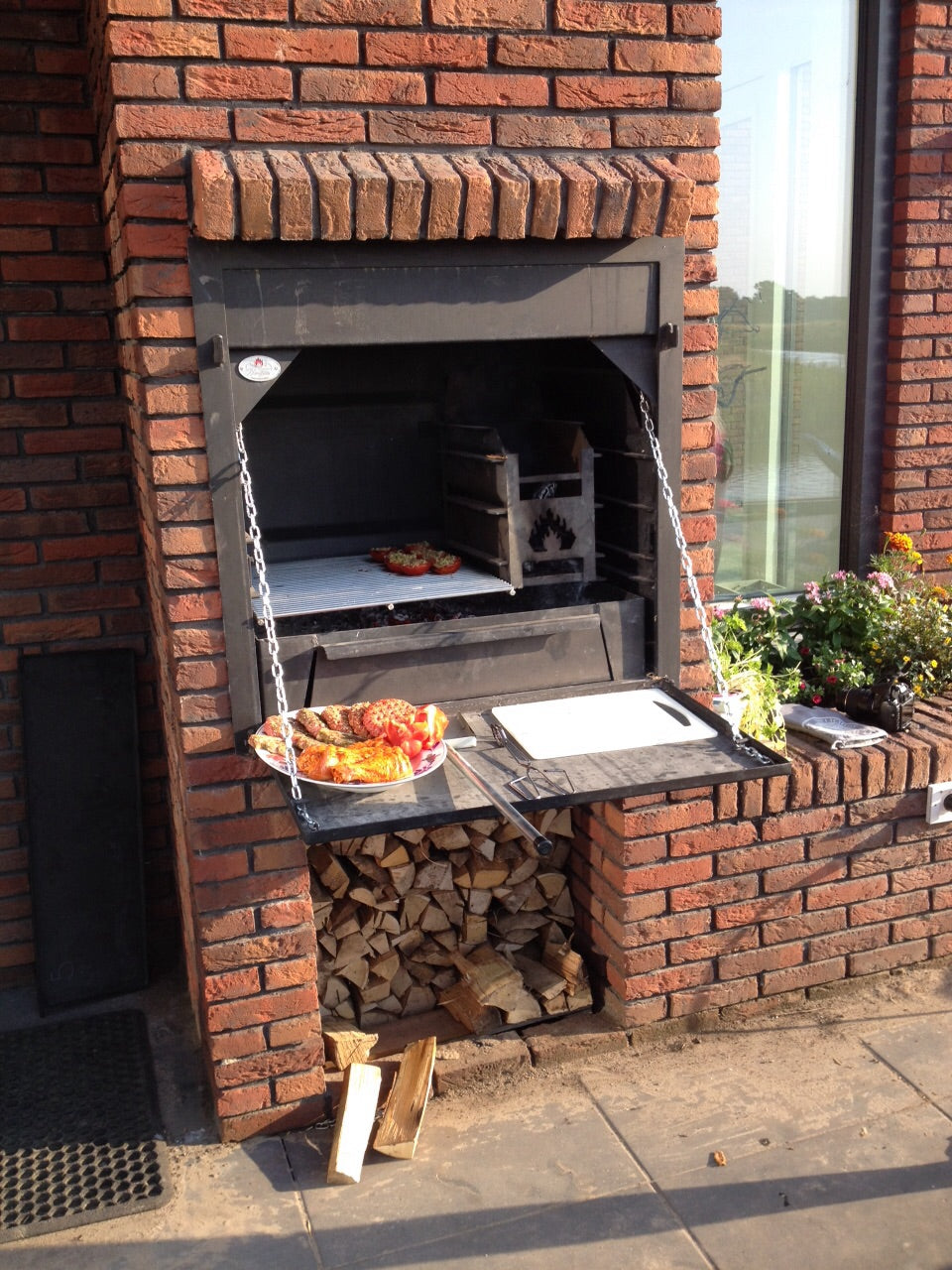 Zuid-Afrikaanse Inbouw braai (800, 1000 & 1200)