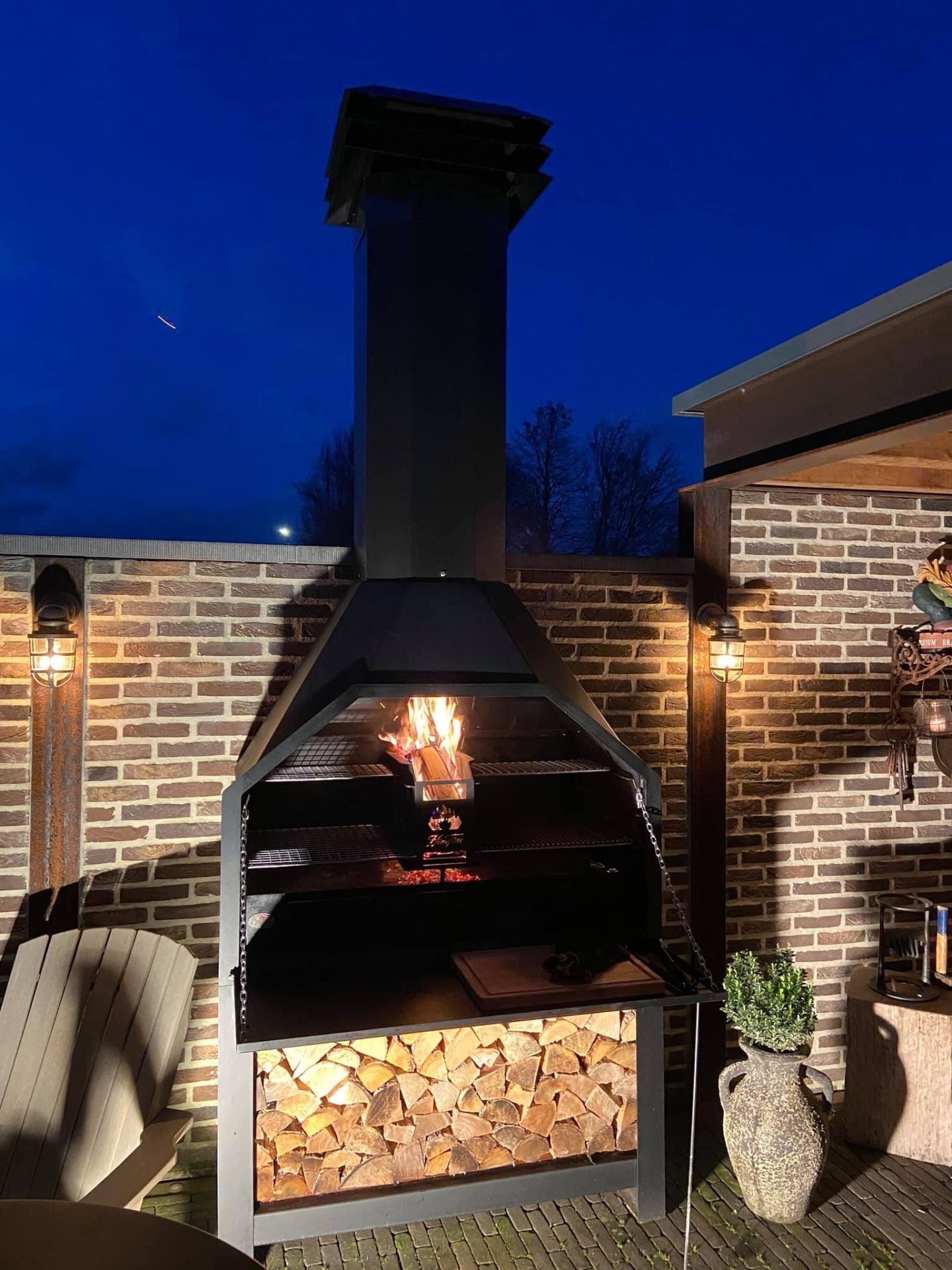 Freestanding Braai 800