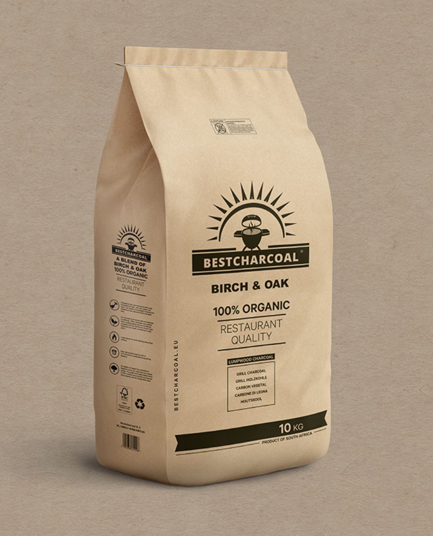 Best Charcoal - Birch & Oak Houtskool 3 kg.