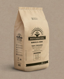 Best Charcoal - Birch & Oak Houtskool 3 kg.