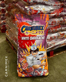 White Quebracho Houtskool 10 kg.