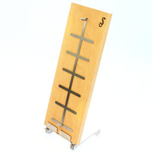 Zalm plank met standaard