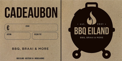 Cadeaubon BBQ Eiland