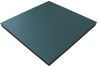 Groen Dekton insert voor Modulair EGG Workspace