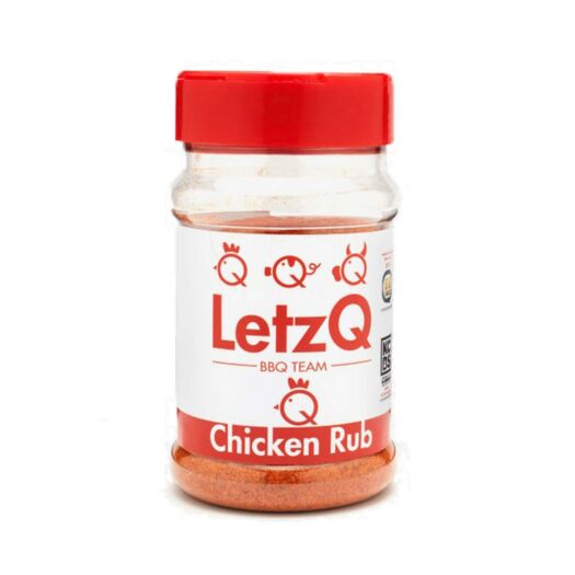 LETZQ CHICKEN  RUB - POT 350 GRAM