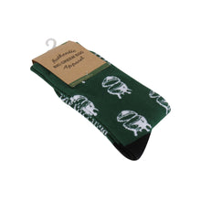 Big Green Egg Socks Green-White