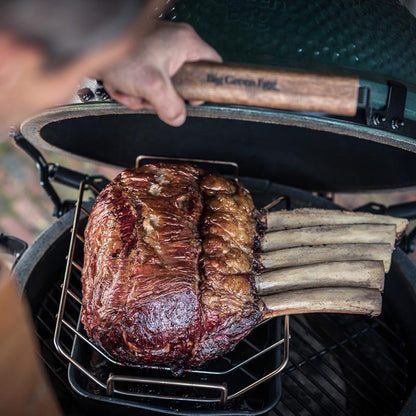 Big Green Egg Ribs & Roasting Rack